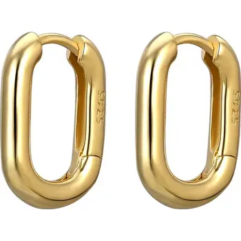 Náušnice Majya Stříbrné náušnice CECILE 14 mm pozlacené Ag/; ≤1,89 g 10932