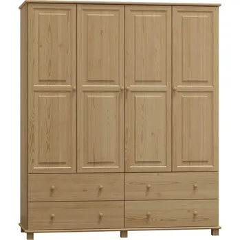 Šatní skříň Šatní skříň z masivu borovice 79 160/190/60 cm