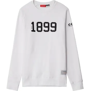 Pánská mikina Pánská mikina CCM 125 Anniversary Fleece Crew White S