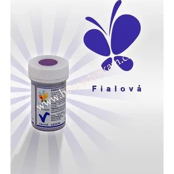 Potravinářské barvivo Prachová barva do čokolády - fialová