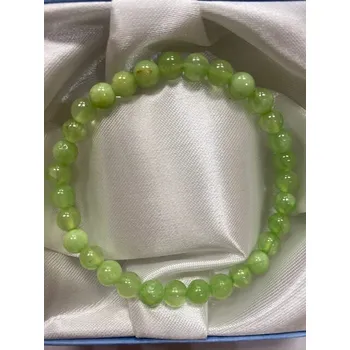 Drahý kámen Náramek Zelený kalcit