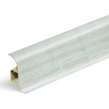 soklová lišta SALAG AP28 soklová lišta NGF56, PVC dub rustikální bílá, 56 mm, 2,5 m