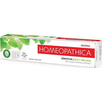 Dentální hygiena Zubní pasta Meduňka Astera Homeopathica 75 ml