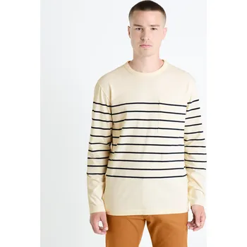 Celio Pruhované tričko Veboxmlr - Pánské Celio bílá 1998659