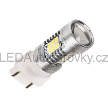 Autožárovka LED žárovky T20 - 21x SMD 2835 12V 8W 200Lux