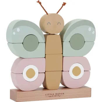 Dřevěná hračka Motýl dřevěný skládací