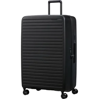 Samsonite RESTACKD Spinner 81cm Černý rozšiřitelný
