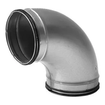 Vzduchotechnické potrubí UNITRADE HK OK - Oblouk lisovaný 90° - Průměr: 80