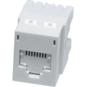 Síťový konektor JACK GSC C6 568A/B SHTR WHT
