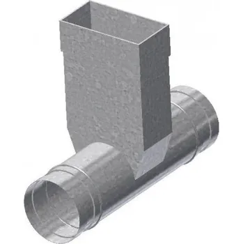 Vzduchotechnické potrubí UNITRADE HK T-kus 90° DN 200 - 55/220