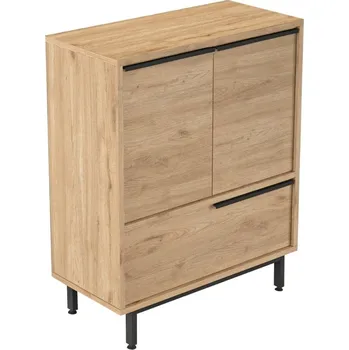 Obývací stěna Kuchyňská skříňka VELVON typ 1, vlašský ořech + vyzvednutí ZDARMA