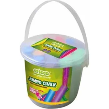 Chodníkové křídy Cricco, barevné, 20 ks