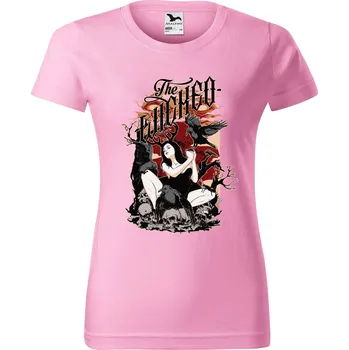 DOBRÝ TRIKO Dámské tričko s potiskem Wicked Barva: Růžová, Velikost: 3XL