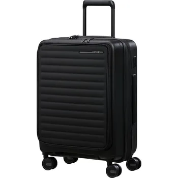 Samsonite RESTACKD Spinner (Easy Access) 55cm Černý rozšiřitelný