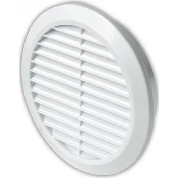 Větrací mřížka UNITRADE HK Ventilační plastová mřížka nastavitelná Ø 100 - 150 mm