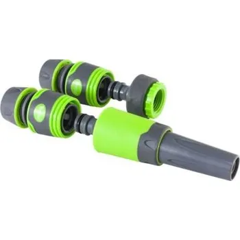 Hadicová spojka STALCO GARDEN sada rychlospojek + postřikovač, 18015