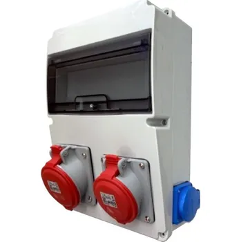 Rozvaděč 66001.20101MLG zásuvková kombinace osazená ELEKTRIUM