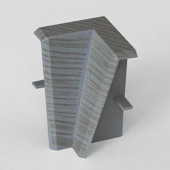 ACARA AP34 vnitřní růžek k liště TYP 13, PVC Moonshine, 1 ks M13-AMVR006