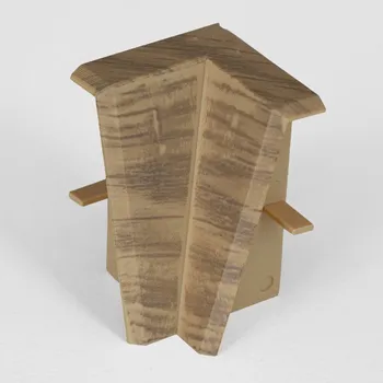 ACARA AP34 vnitřní růžek k liště TYP 13, PVC Dub Charlotte přírodní, 1 ks M13-AMVR017