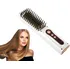 Elektrický kartáč na vlasy Verk Hair Straightening Brush 2in1 Electric Cordless 24341-B bílá