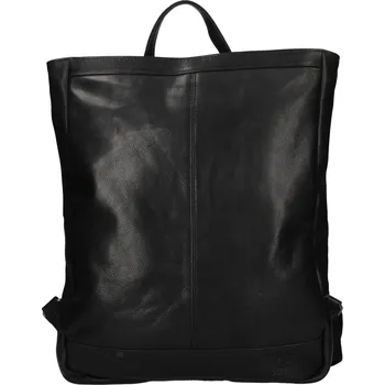 Městský batoh Velký kožený trendy batoh Mustang Linc - černá
