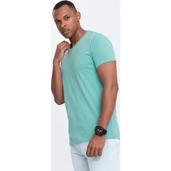 Pánské triko Ombre Ombre tyrkysová 2836143