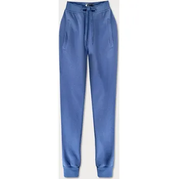 Světle modré teplákové kalhoty (CK01) odstíny modré XL (42)