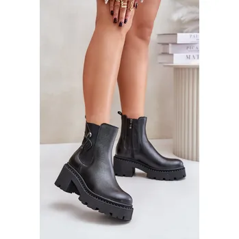 Dámská zimní obuv Boty na podpatku model 202816 Step in style 38