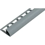 ACARA SP15 ukončovací lišta C, PVC tm. šedá, 10 mm, 2,5 m AAPU1018