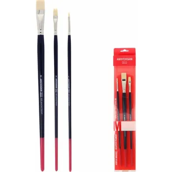 Umělecký štětec Sada akrylových štětců velikosti M