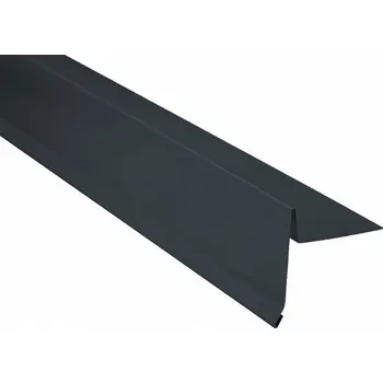 plechová krytina Lemování štítové ŠLS 310 antracitové – 2 m