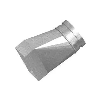 Vzduchotechnické potrubí UNITRADE HK Přechod asymetrický na kruh 55/220-150