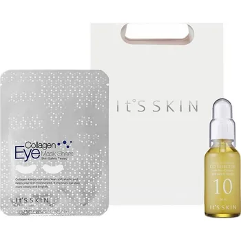 Pleťové sérum Dárková sada It's Skin Beauty Elasticity Gift Set zpevňující pleťové sérum 30 ml + kolagenové polštářky pod 3 g