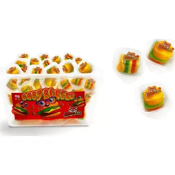 Bonbon JF Burger želé 10g/70ks