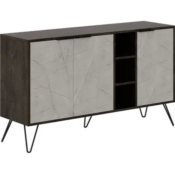 Komoda Komoda FENTRE, tmavě hnědá/lagina + vyzvednutí ZDARMA