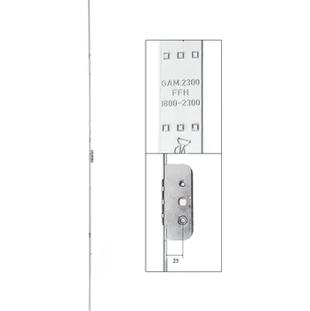 Příslušenství k oknu WINKHAUS GAM.2300-3.D25 Převodová lišta