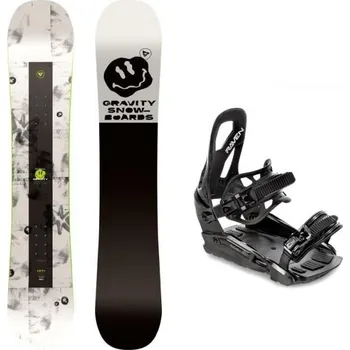 Snowboarding Gravity Madball 25/26 pánský snowboard + Raven S230 Black vázání 161 cm + vázání S/M (EU 37-42) + DÁREK + Doprava ZDARMA