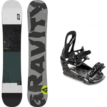 Snowboarding Gravity Silent 24/25 pánský snowboard + Raven S230 Black vázání 161 cm + vázání S/M (EU 37-42) + DÁREK + Doprava ZDARMA