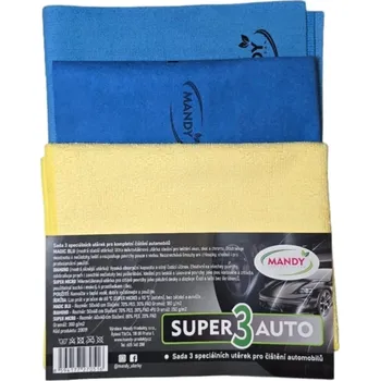 EUDOREX - SUPER AUTO TRE utěrky na čištění vozů palubní desky, karoserie, okna/zrcátka