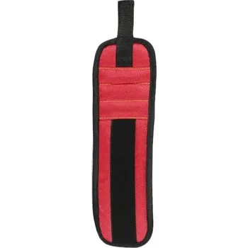 Magnetický pás na zápěstí | Nářadí a pracovní pomůcky - Červený