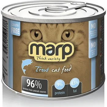 Krmivo pro kočku Marp Adult Cat Variety Trout pstruh/játra 200 g
