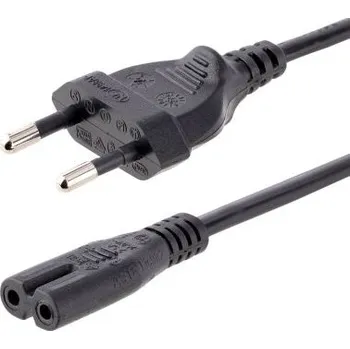 Napájecí kabel Napájecí kabel 3m, A: CEE 7/16, B: IEC C7, 2,5 A, 250 V AC StarTech.com