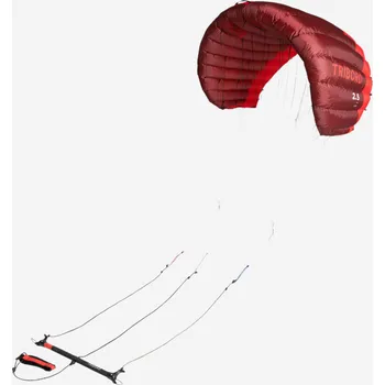 Drak pro kitesurfing DECATHLON Tažný drak KS100 2,5 m² + hrazda 2,5m2
