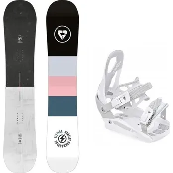 Snowboarding Gravity Electra 24/25 dámský snowboard + Raven S230 White vázání 154 cm + vázání S/M (EU 37-42) + DÁREK + Doprava ZDARMA