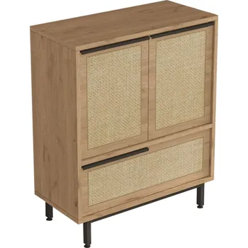 Komoda Komoda VELVON typ 2, vlašský ořech/dub + vyzvednutí ZDARMA