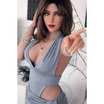 Silikonová panna SeDoll TPE realistická panna Annika 163cm E-cup, stojící, fixní vagína