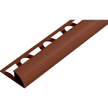 ACARA SP15 ukončovací lišta C, PVC sv. hnědá, 6 mm, 2,5 m AAPU 615