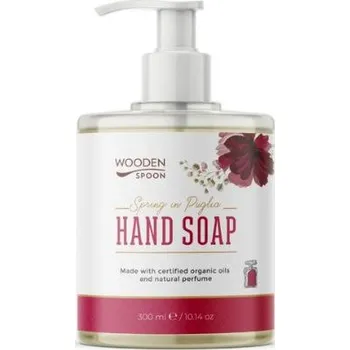 Mýdlo Tekuté mýdlo na ruce "Spring in Puglia" Wooden Spoon 300ml