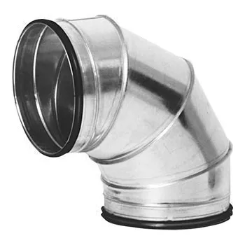 Vzduchotechnické potrubí UNITRADE HK OK - Oblouk segmentový 90° - Průměr: 280