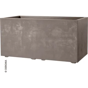 Květináč Deroma | Květináč Casseta Millennium 79 cm pískově šedá 9DG16AZA